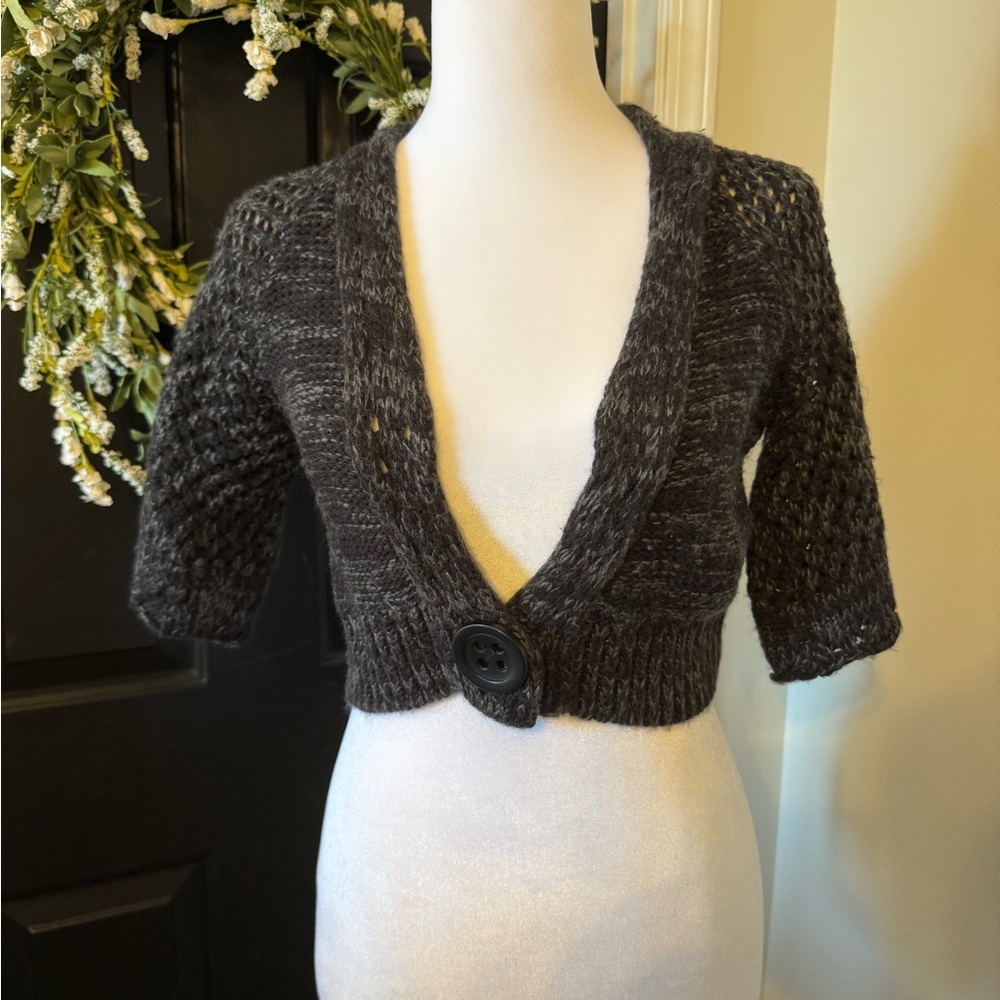 Decree Dark Gray Women's Shrug